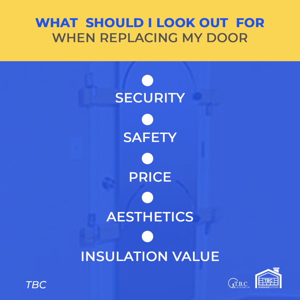 What Should I Look for When Replacing a Garage Door?