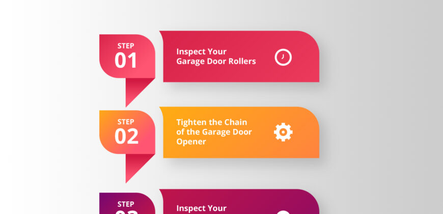 Steps to take before lubricating your garage door